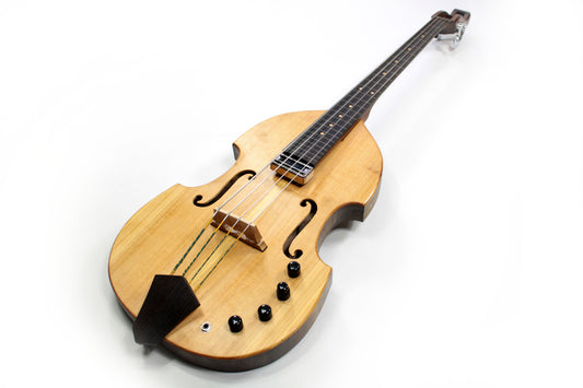 Peters Hybrid Bass, Upright tones in a E-bass package. Handmade in the USA