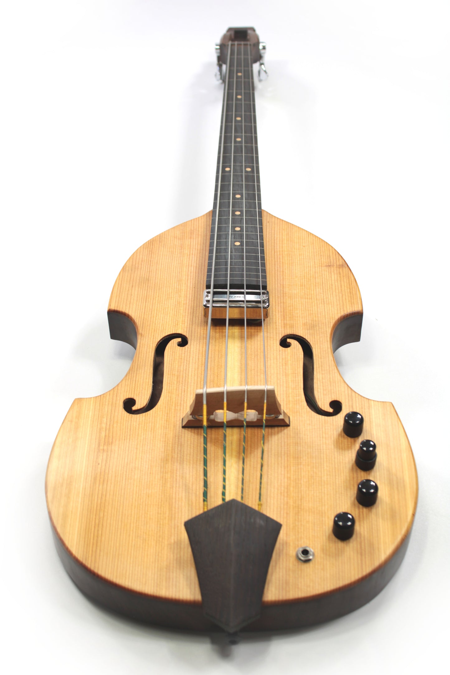Peters Hybrid Bass, Upright tones in a E-bass package. Handmade in the USA