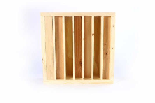 All wood QR 7 well Acoustic Diffuser panel podcast, studio, hifi treatment