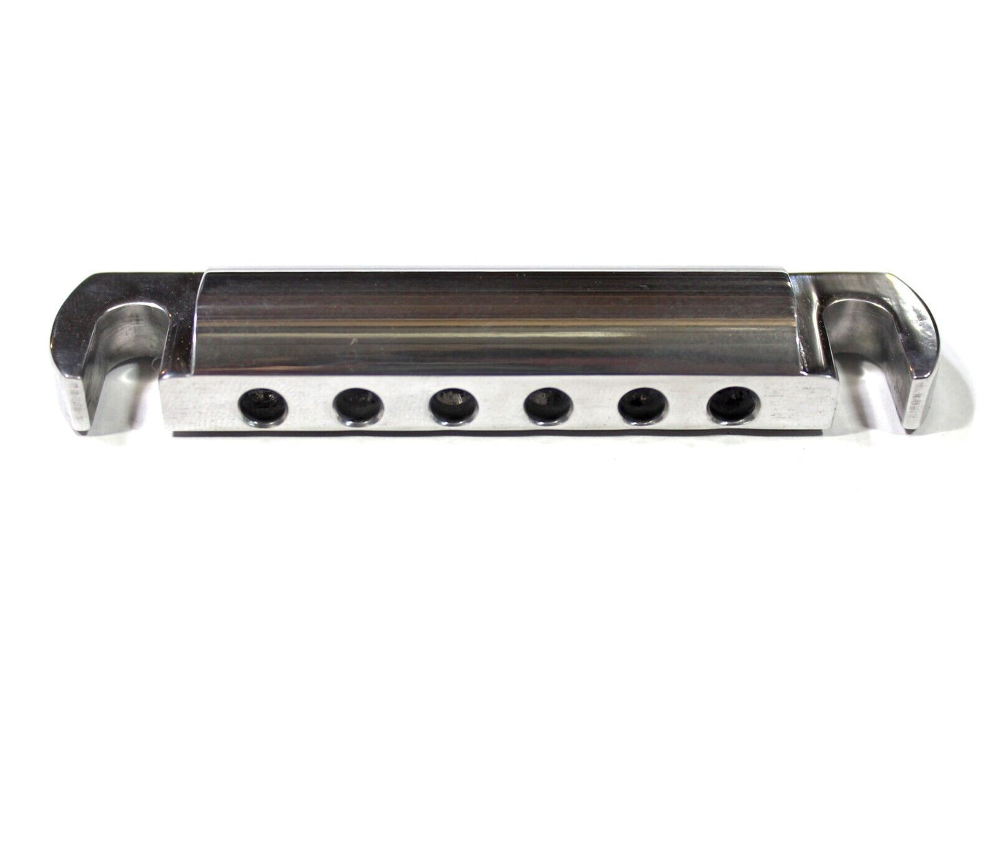 Peters lap steel bridge w/ locking studs, solid aluminum, stop tailpiece, made in USA