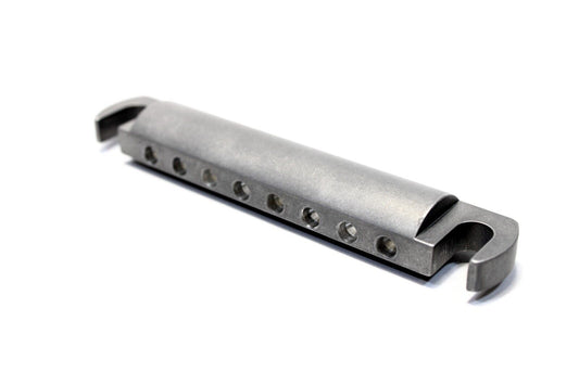 Peters 8 String Gunmetal lap steel bender bridge, stop tailpiece, made in USA