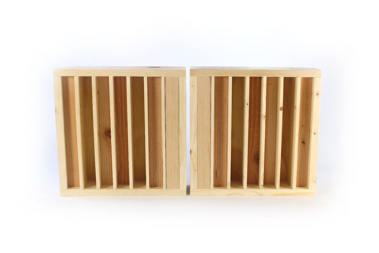 All wood QRD 7 well Acoustic Diffuser panel podcast, studio, hifi treatment
